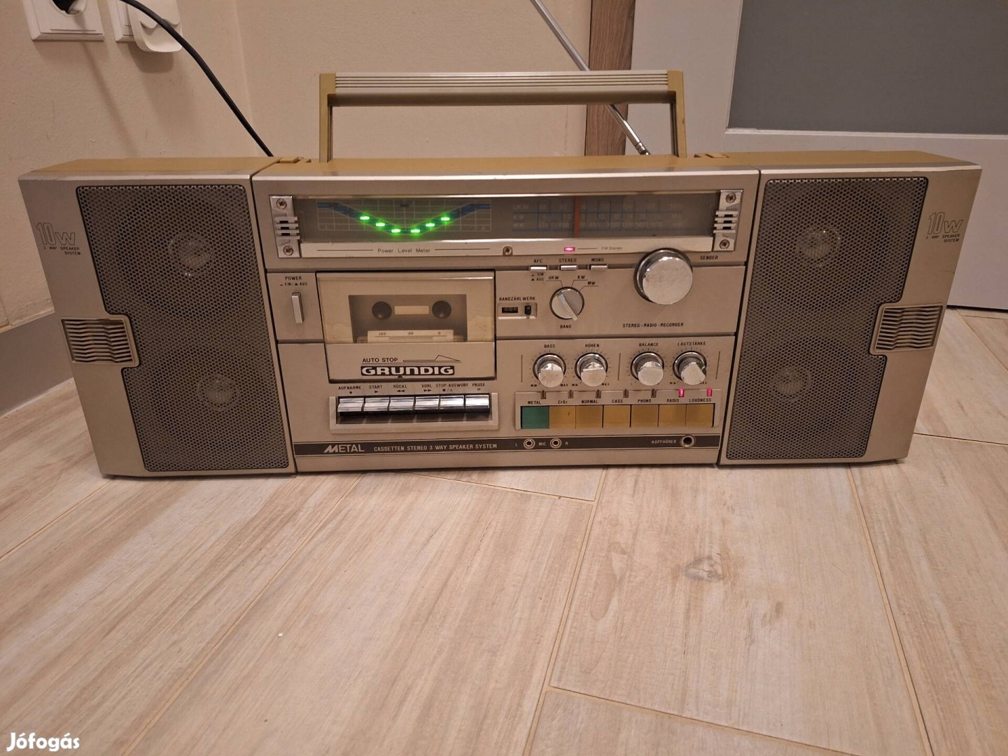 grundig rádió magnó