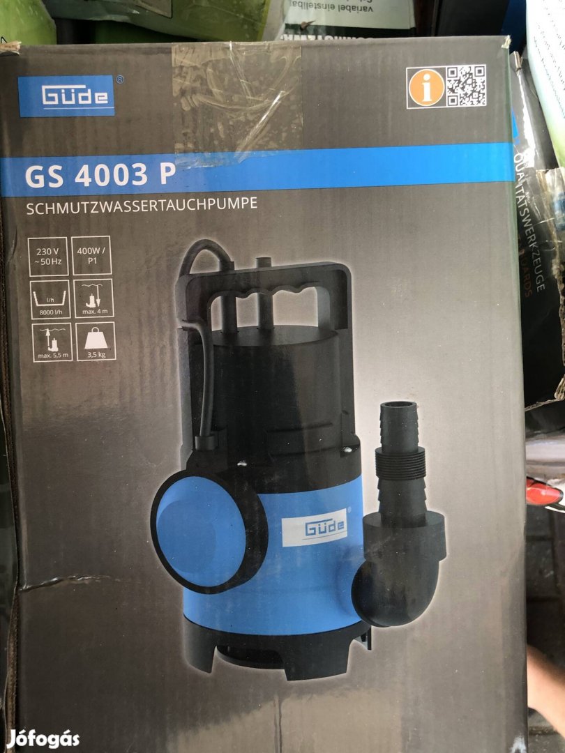gude gs 4003 pi buvárszivattyu 