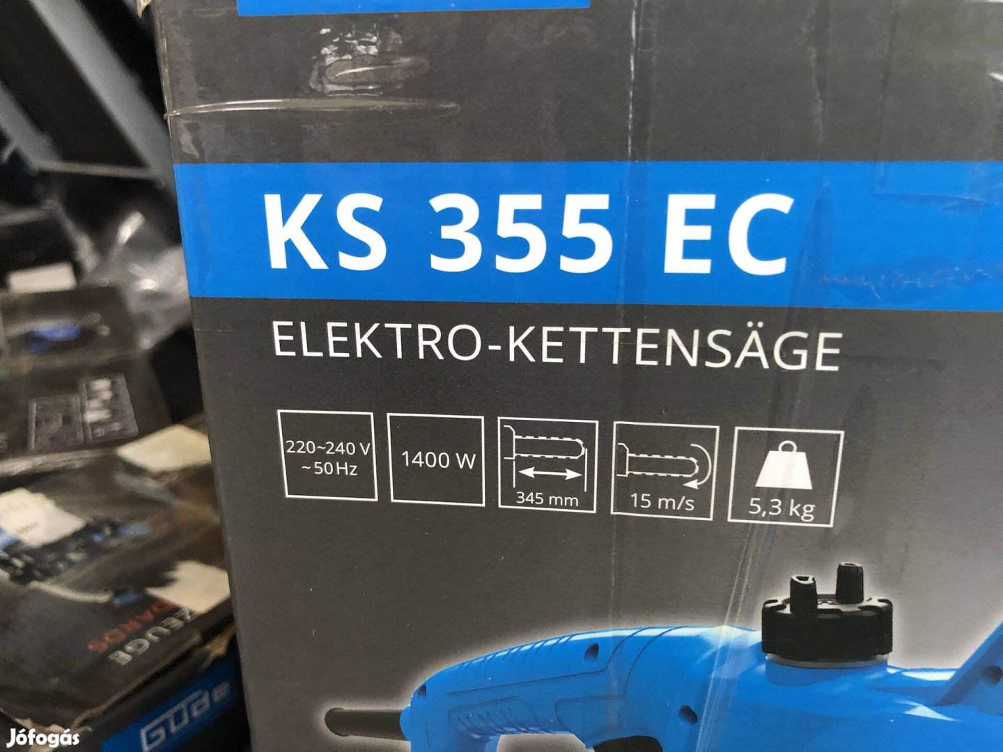 gude ks 355 EC elektromos furesz 