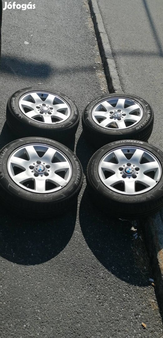 gyári BMW e46 felni 205/55 R16 Michelin nyárigumi 6.5mm