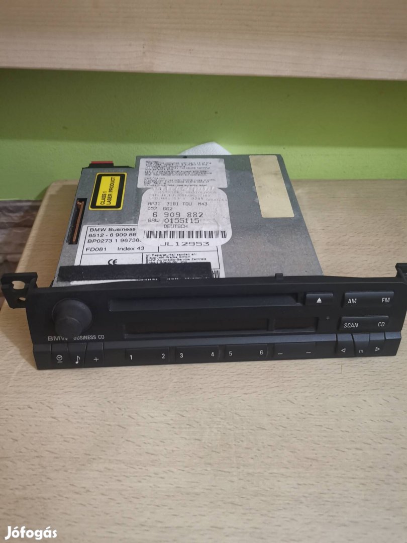 gyári bmw e46 CD s rádió 