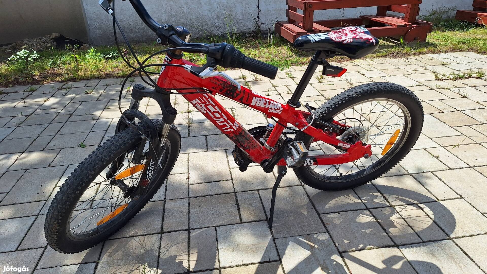 gyerek bicikli 20 colos, alu vázas