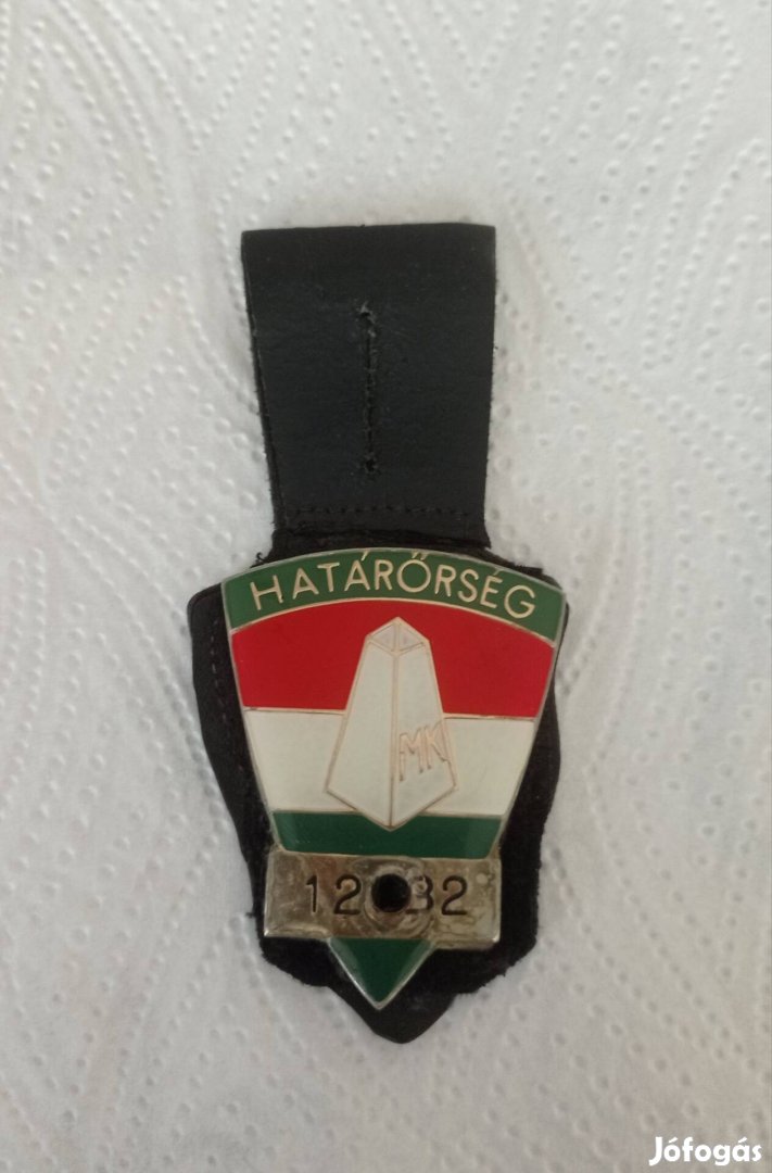 határőrség szolgálati jelvény.