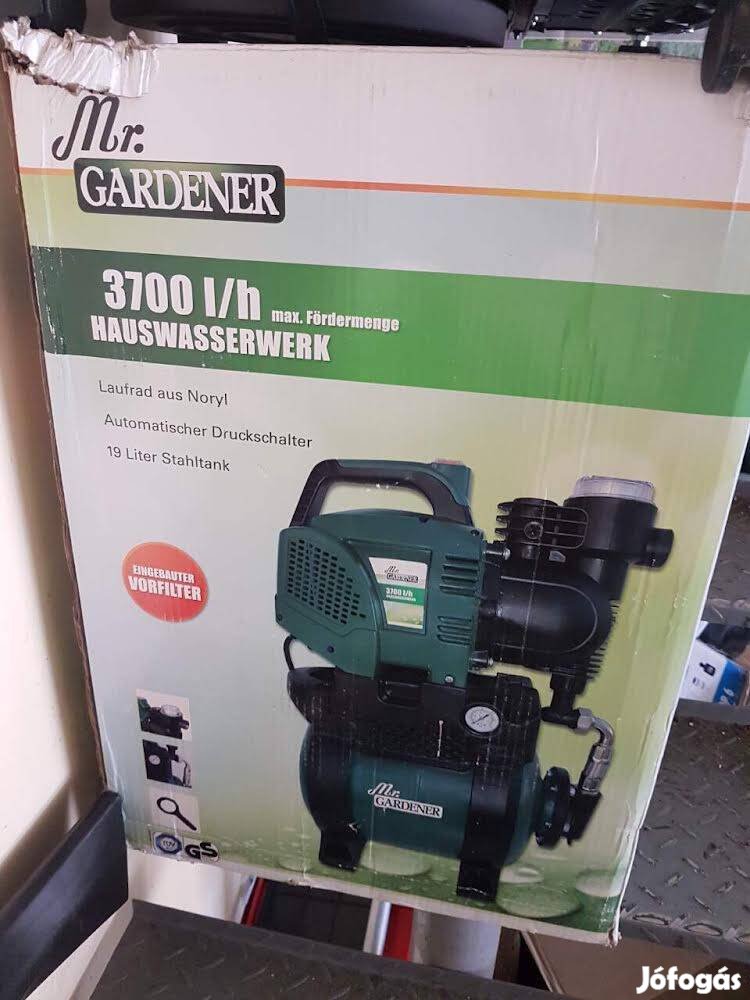 házi vízmű vízellátó 1100W Mr gardener HW 4000 VFI