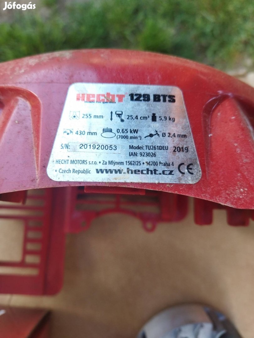 hecht 129 bts fűkasza