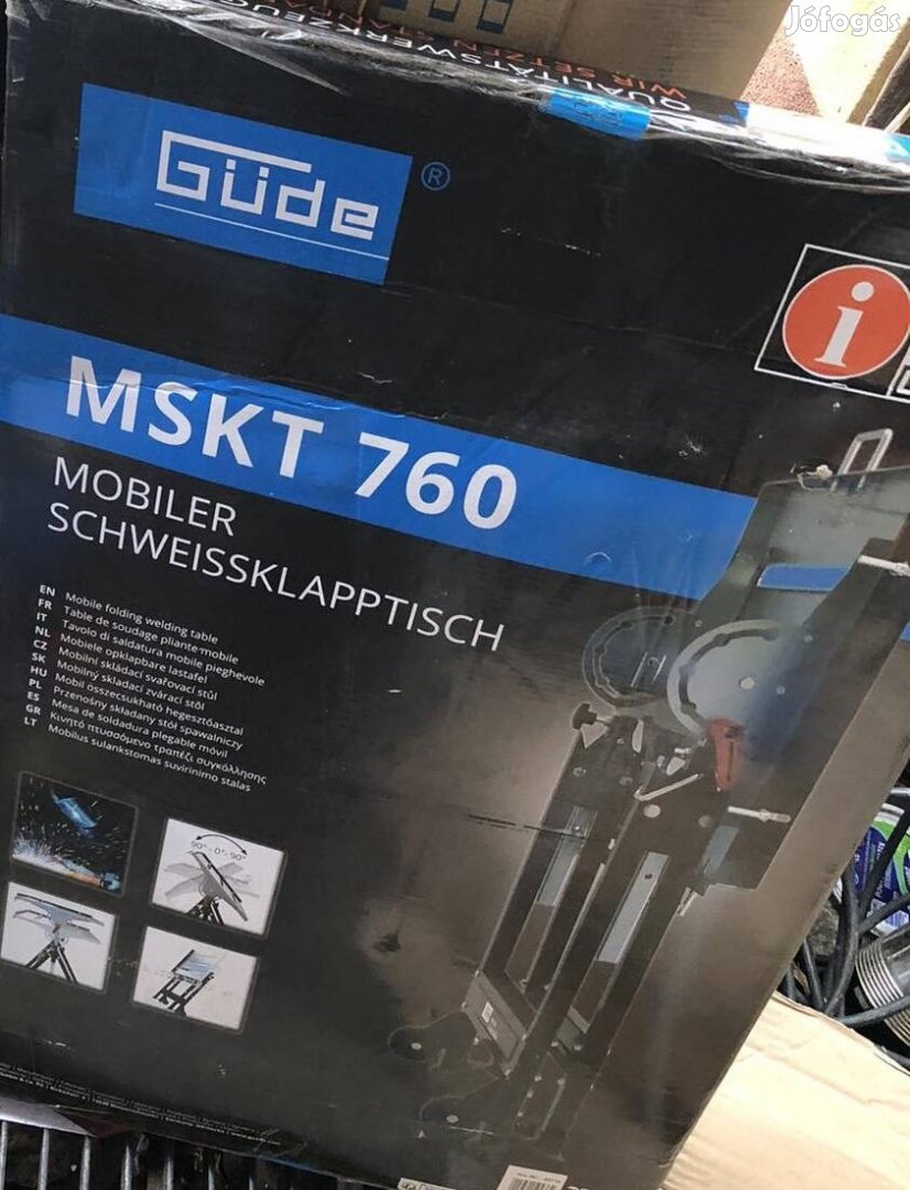 hegesztőasztal Güde MSKT 760