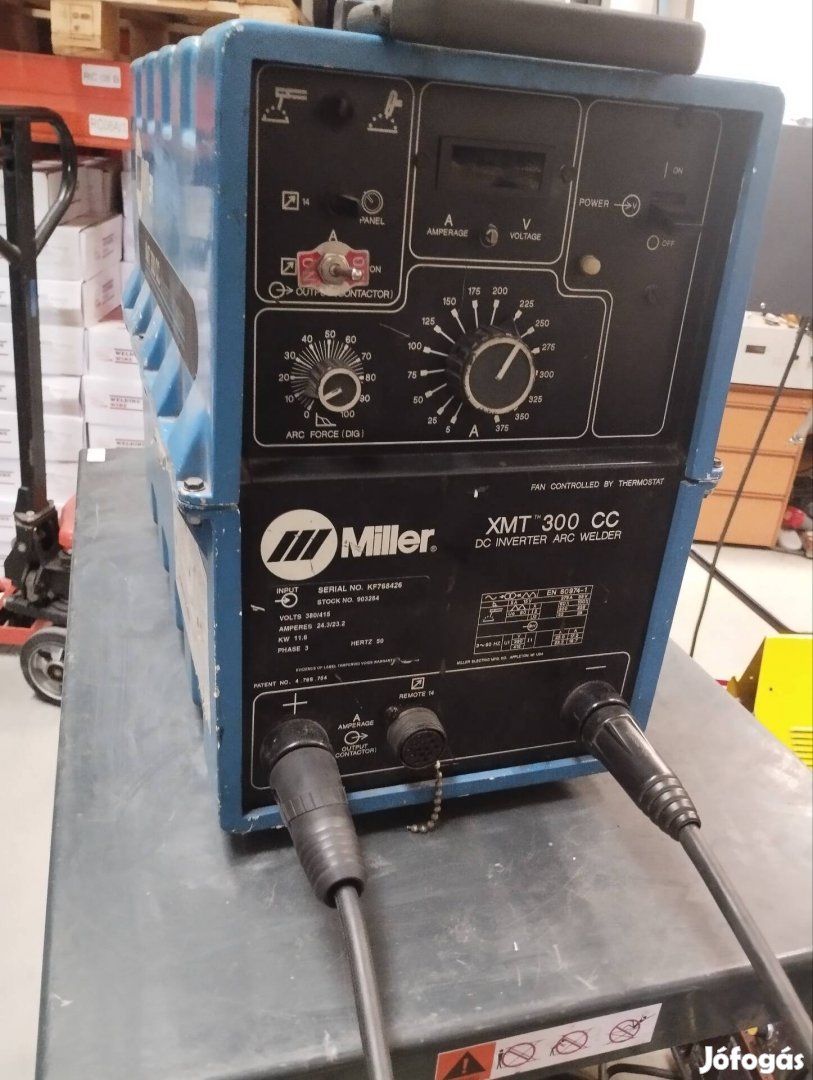 hegesztőgép Miller Xmt 300 CC