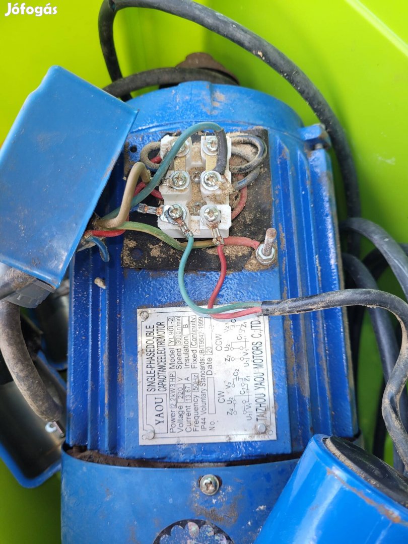 hibás kínai villanymotor