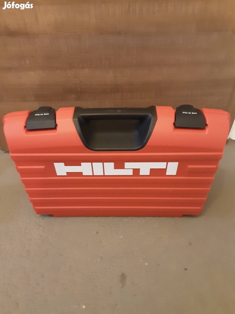 hilti műanyag koffer szerszám tároló fúrógép kisflex új 