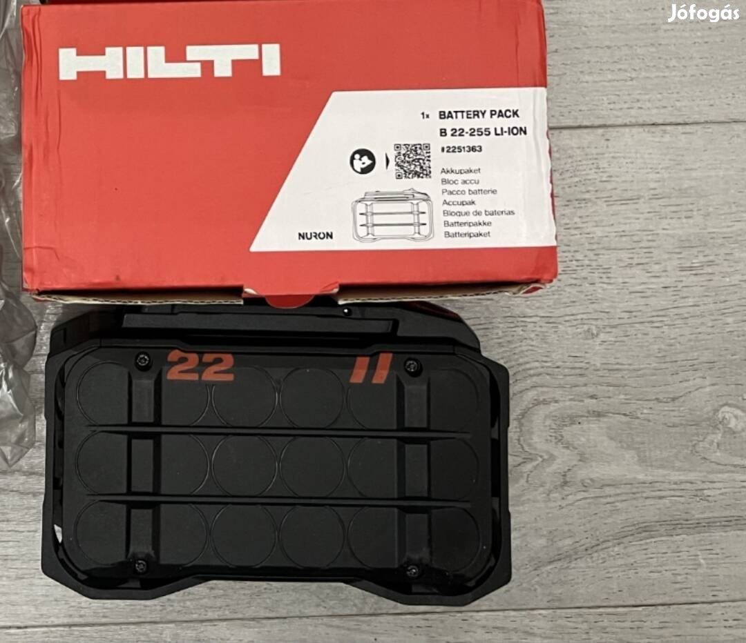 hilti nuron akkumulátor