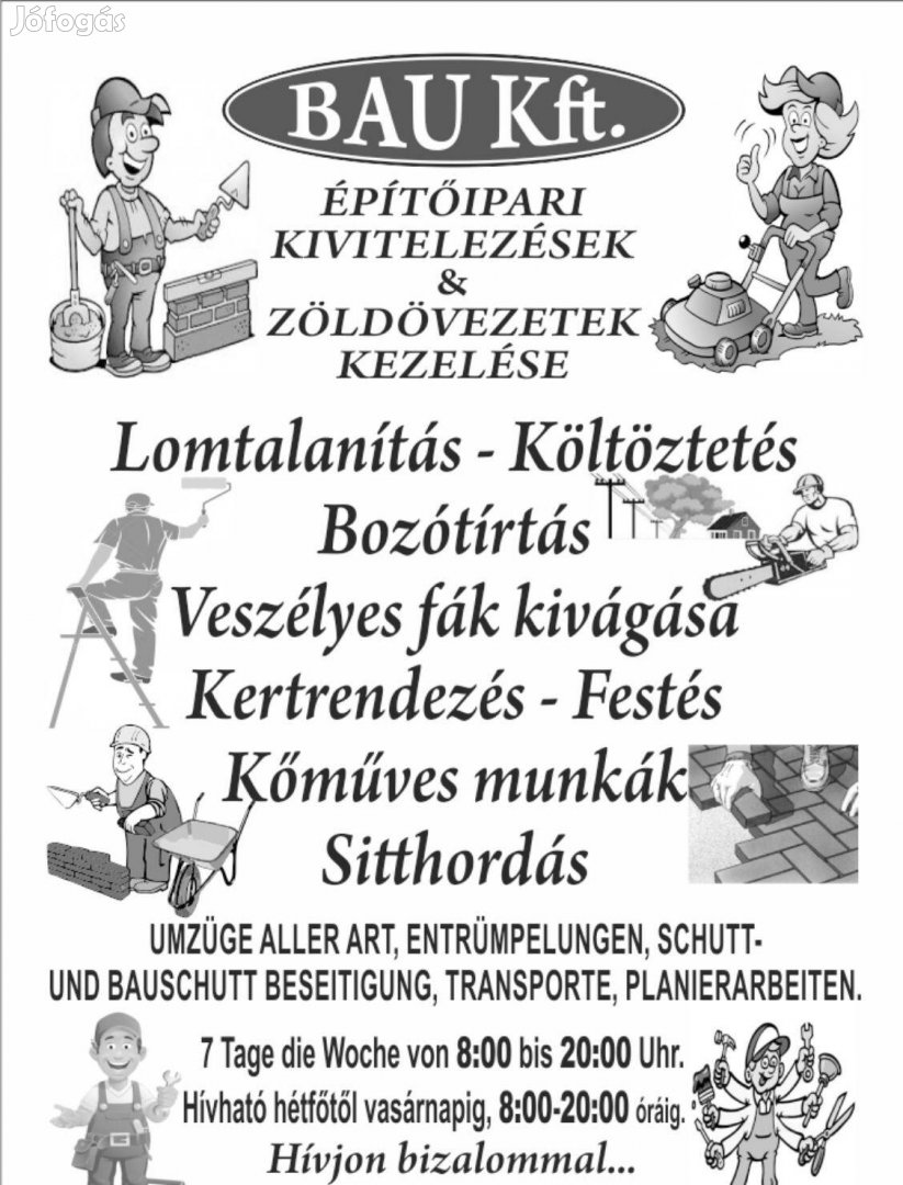 hívj mindent válalunk 
