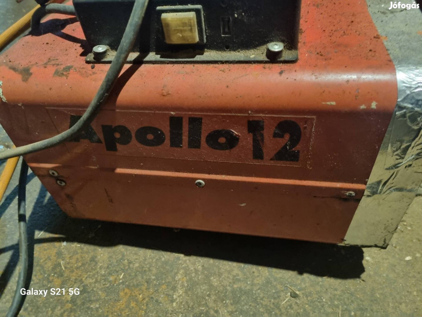 hőlégfúvó gázos Apollo 12 Tip.