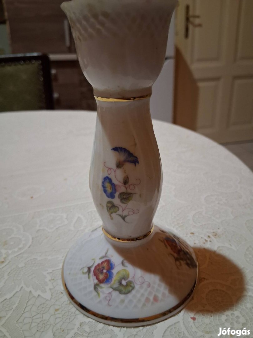 hollóházi gyertyatartó eladó