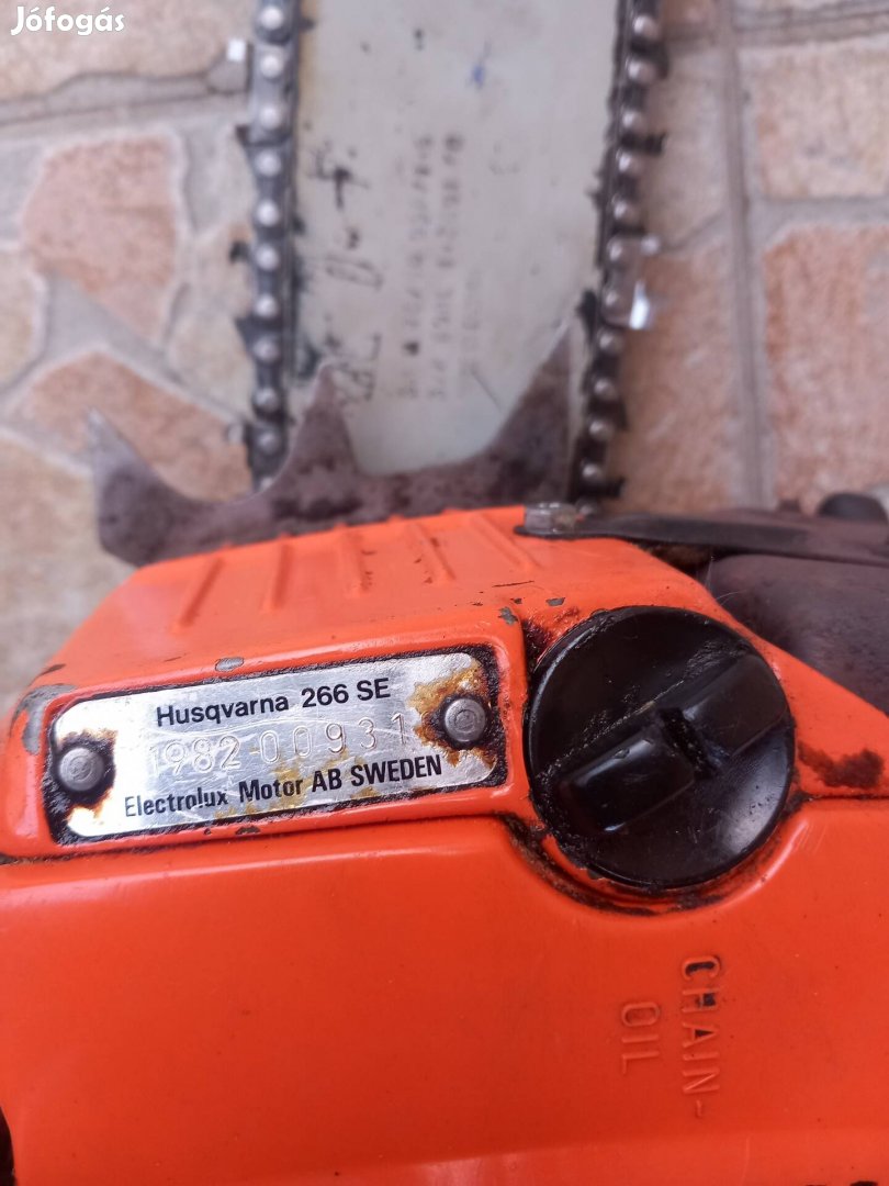 husqvarna 266se láncfűrész 