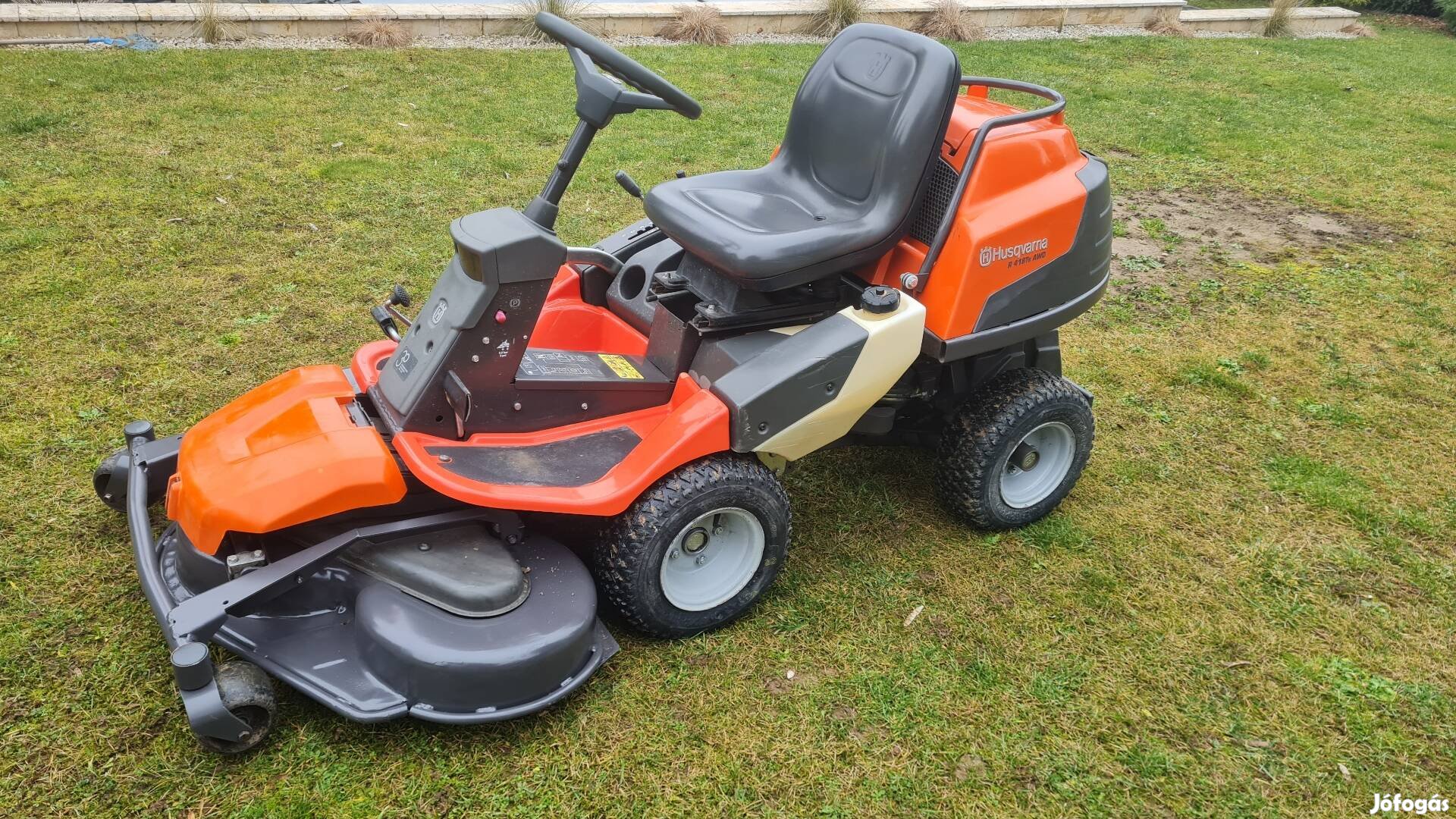 husqvarna rider r418 ts awd fünyirotraktor funyiro traktor