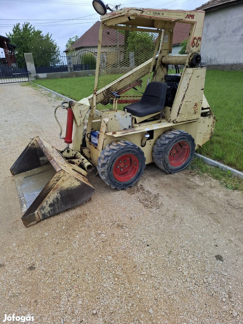 hydra mac 6c mini bobcat rakodógép markolo