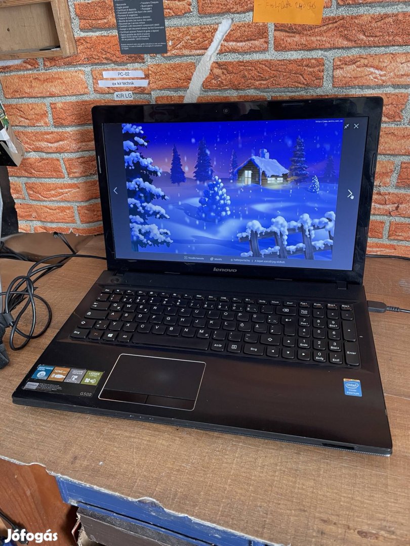 i5 ös Lenovo G500 laptop