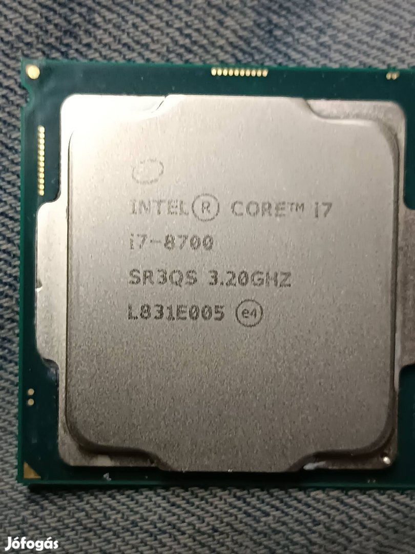 i7-8700 processzor 