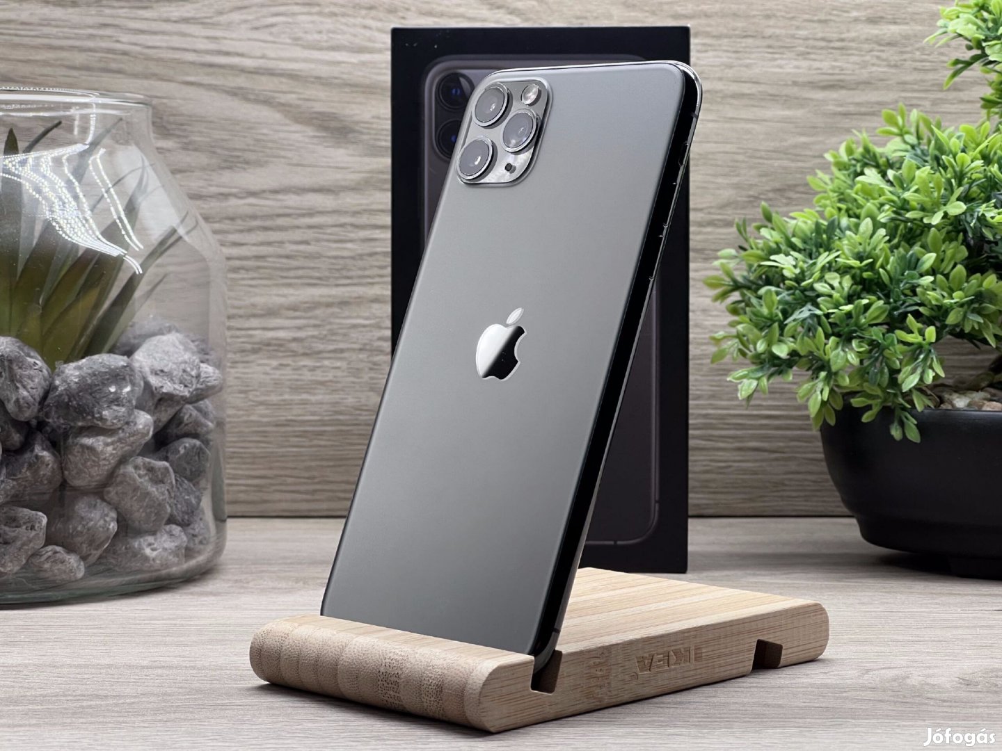iPhone 11 Pro Max Space Gray 256GB 2 ÉV Garanciával Számlával Aksi