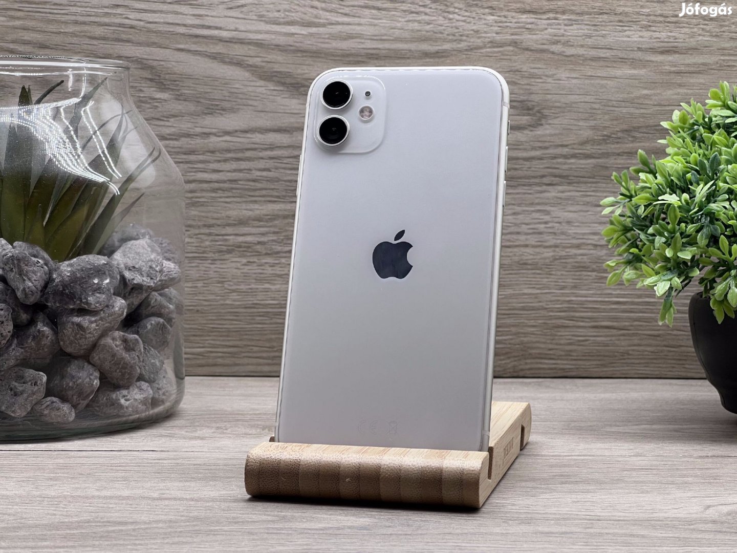 iPhone 11 White 128GB 2 ÉV Garanciával Számlával 100% Akksi