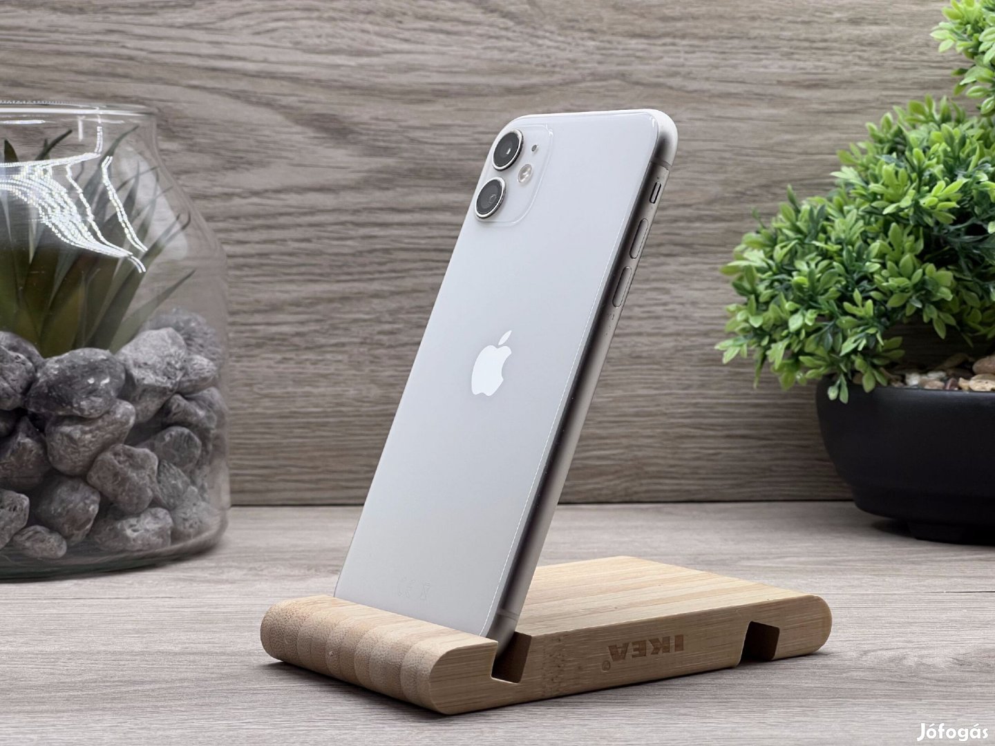 iPhone 11 White 64GB 2 ÉV Garanciával Számlával Aksi 100%