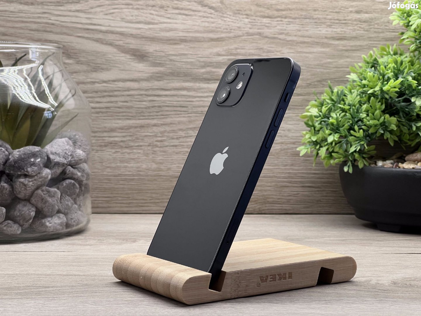 iPhone 12 Black 128GB 2 ÉV Garanciával Számlával