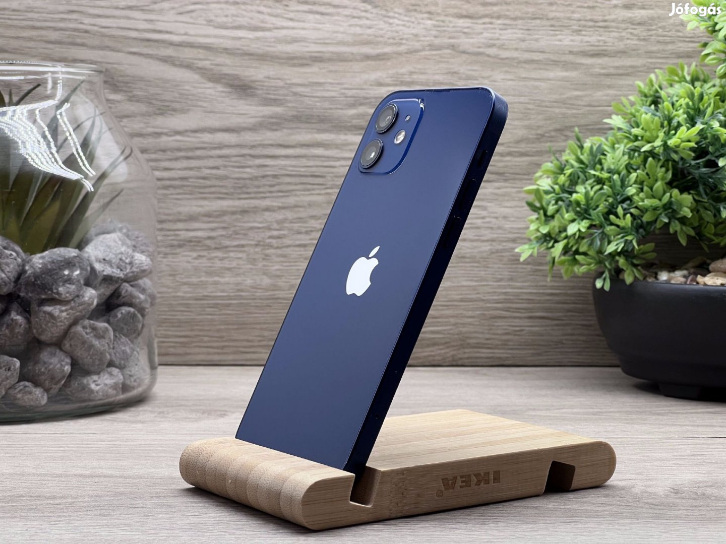 iPhone 12 Blue 128GB 2 ÉV Garanciával Számlával Aksi 93%