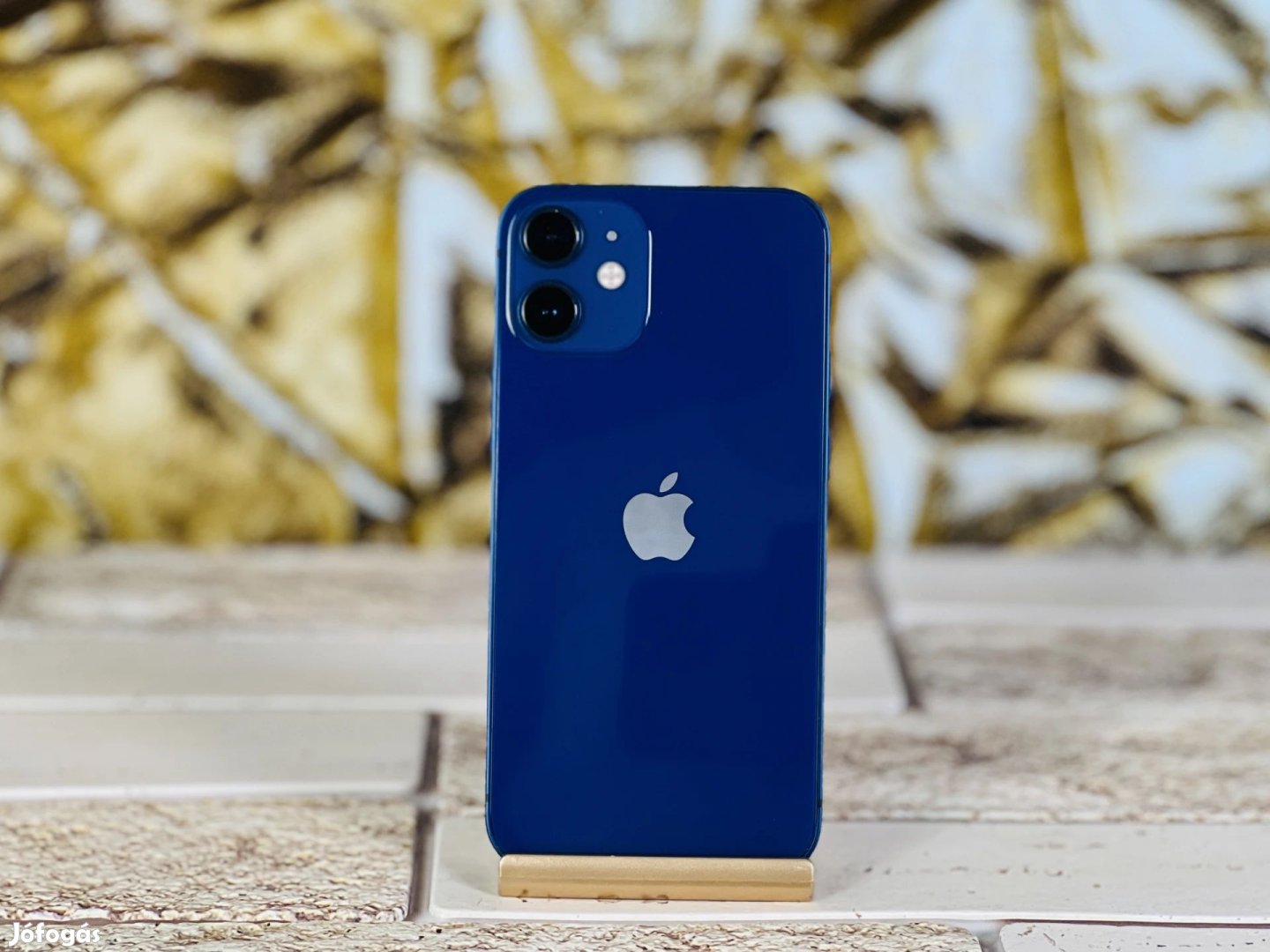 iPhone 12 Mini 128 GB Blue szép állapotú - 12 HÓ GARANCIA