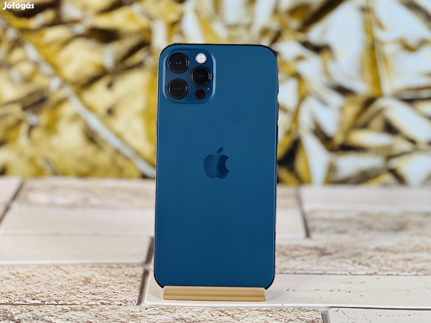 iPhone 12 Pro 256 GB Pacific Blue szép állapotú - 12 HÓ GARANCIA