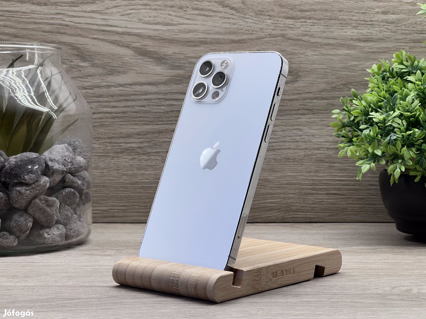 iPhone 12 Pro Silver 128GB 2 ÉV Garanciával Számlával Aksi 100%