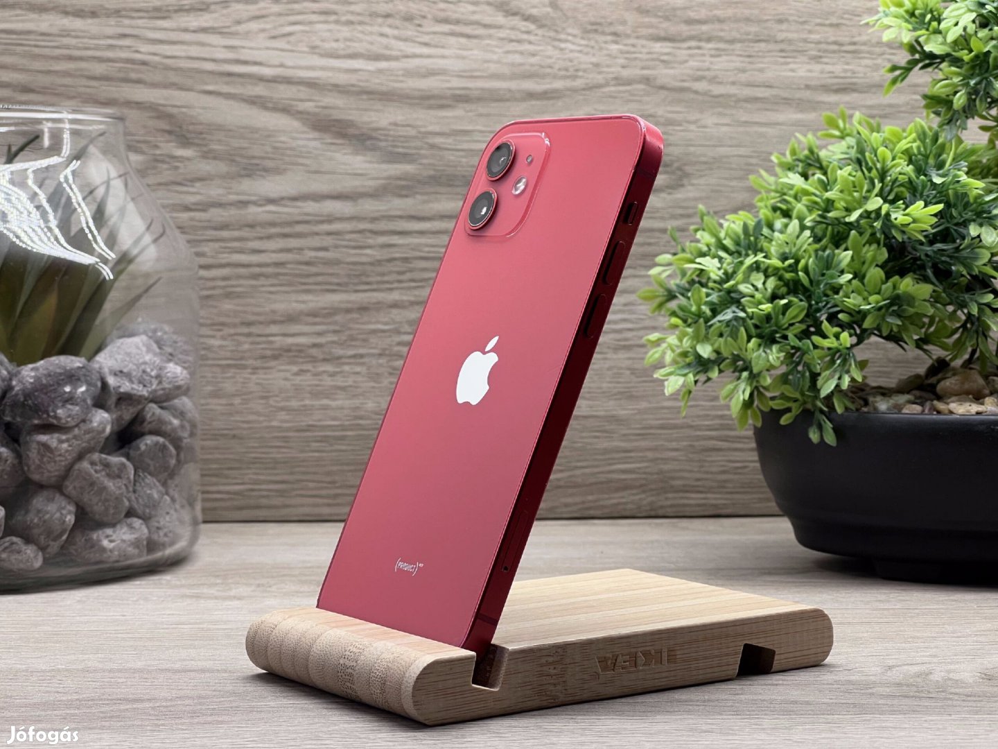 iPhone 12 Red 64GB 2 ÉV Garanciával Számlával