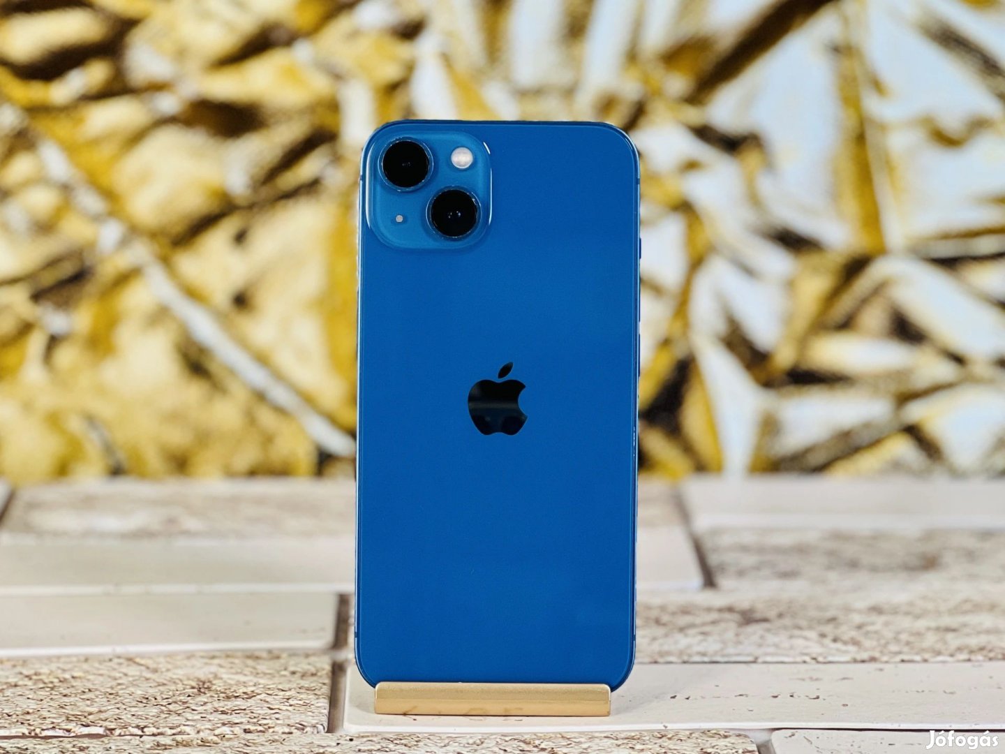 iPhone 13 128 GB Blue 100% akku, szép állapotú - 12 HÓ GARANCIA