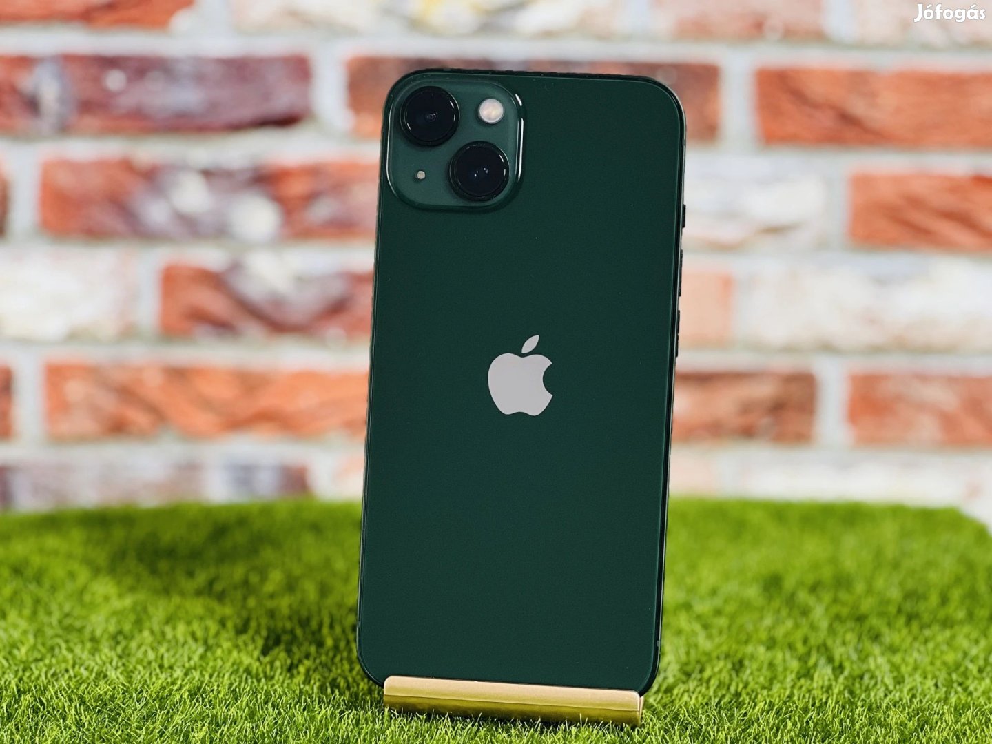 iPhone 13 128 GB Green 100% akku, szép állapotú - 12 HÓ GARANCIA