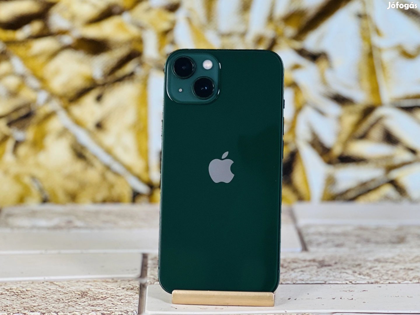 iPhone 13 128 GB Green 100% akku, szép állapotú - 12 HÓ GARANCIA