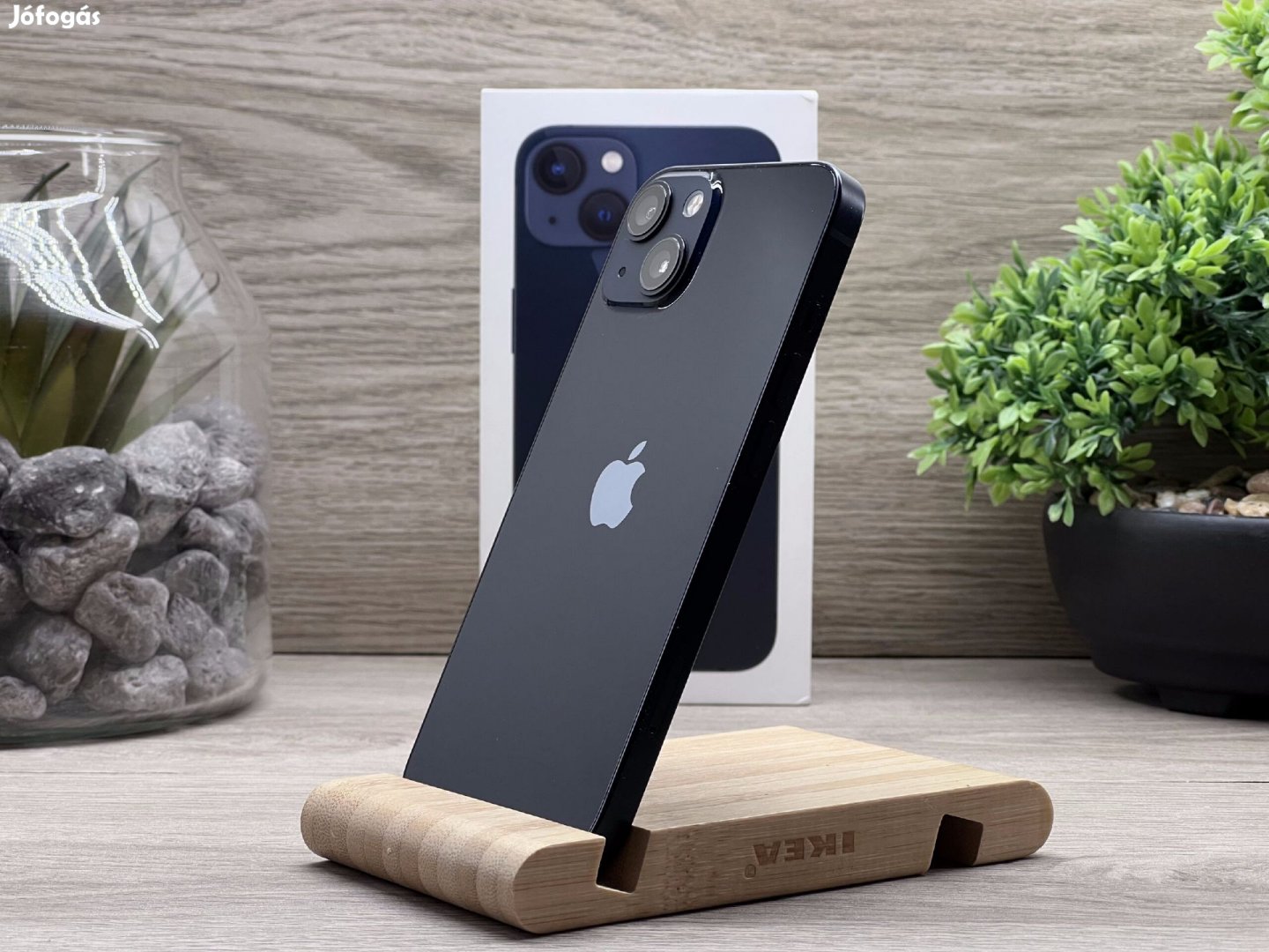 iPhone 13 Midnight 256GB 2 ÉV Garanciával Számlával Aksi 94%