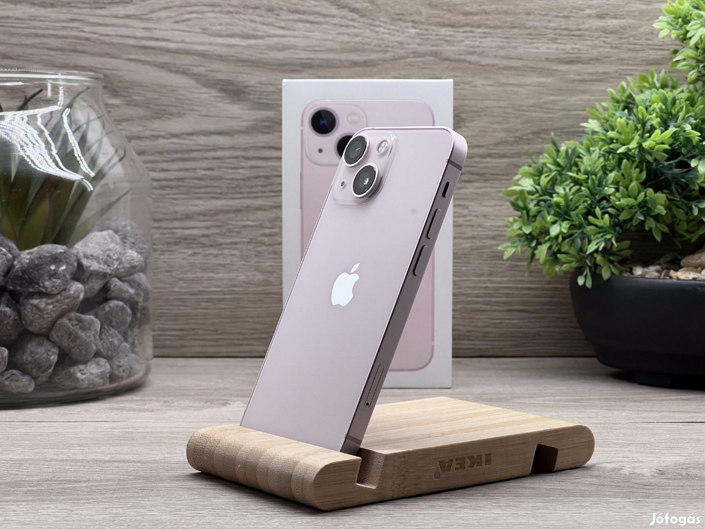 iPhone 13 Mini Pink 128GB 2 ÉV Garanciával Számlával Aksi 100%