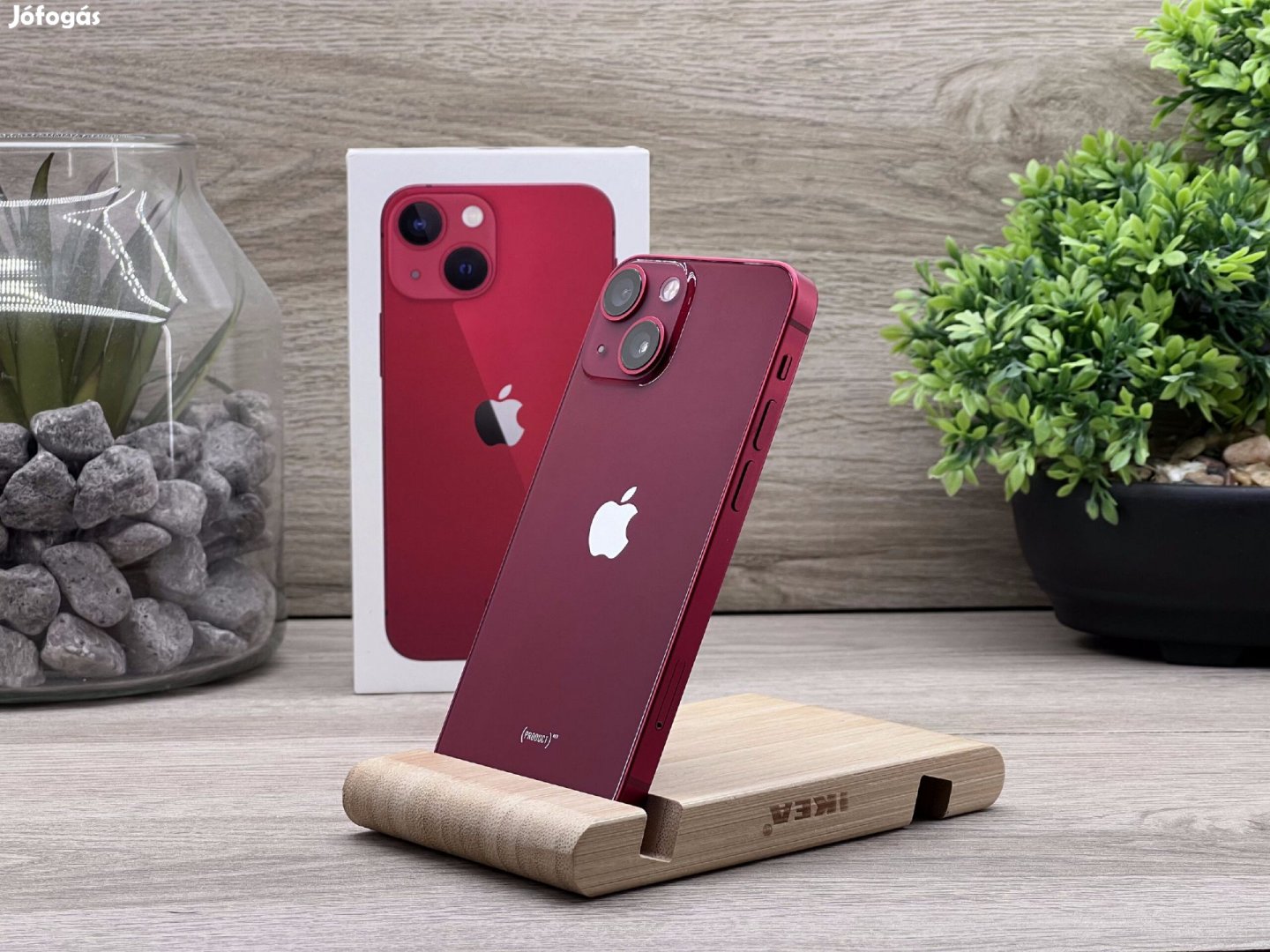 iPhone 13 Mini Red 128GB 1 ÉV Garanciával Számlával