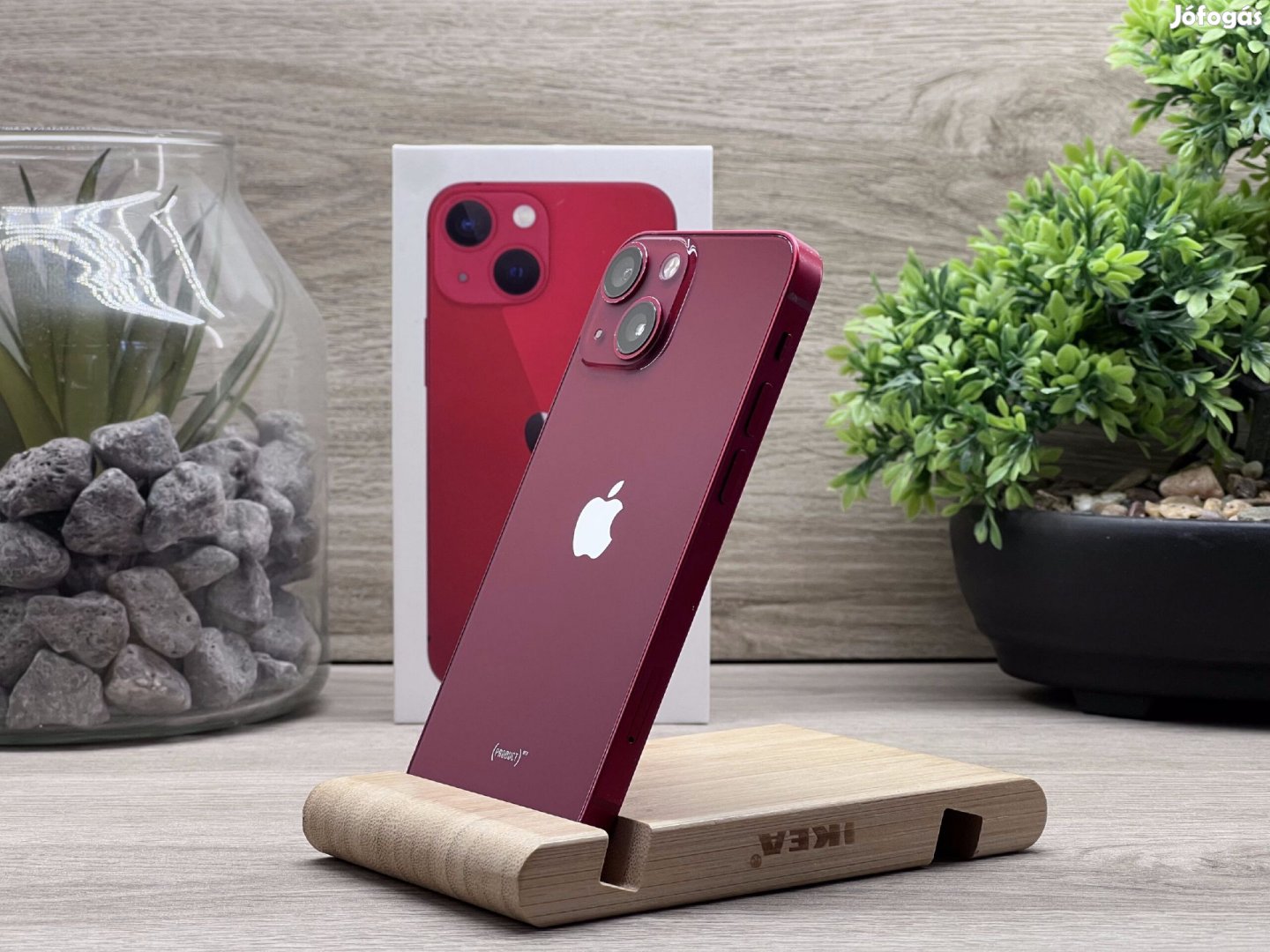 iPhone 13 Mini Red 128GB 2 ÉV Garanciával Számlával Aksi 95%