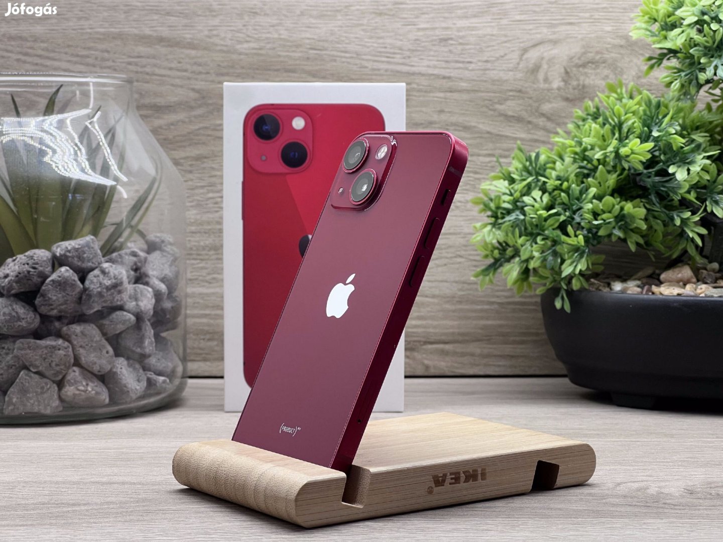 iPhone 13 Mini Red 128GB 2 ÉV Garanciával Számlával Aksi 95%