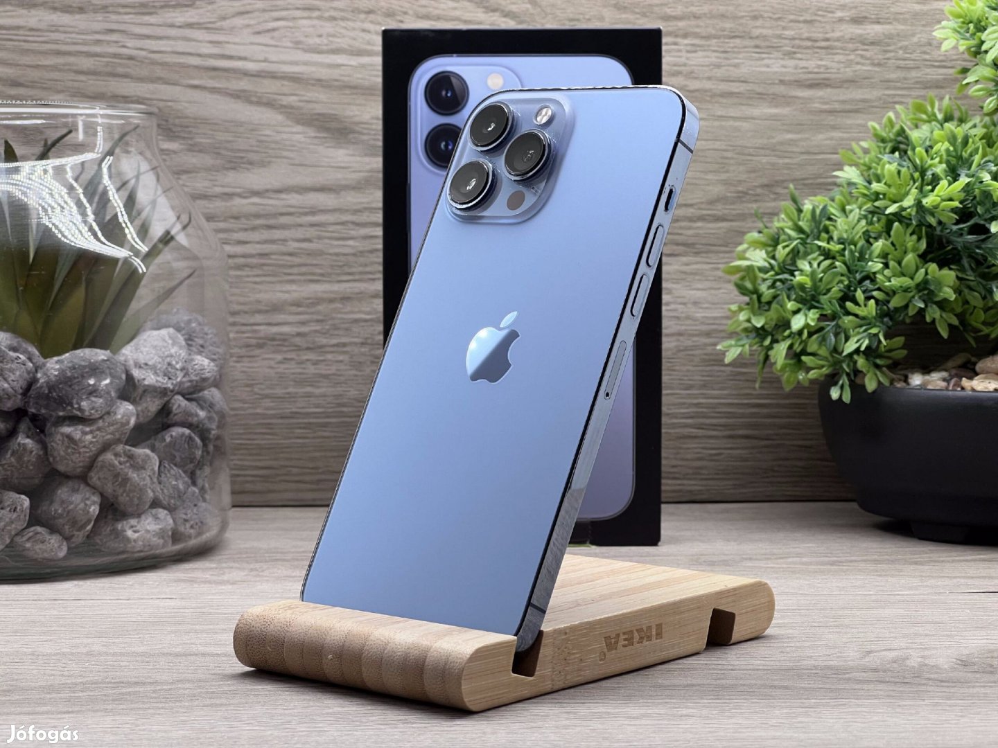 iPhone 13 Pro Max Sierra Blue 256GB 2 ÉV Garanciával Számlával Aksi