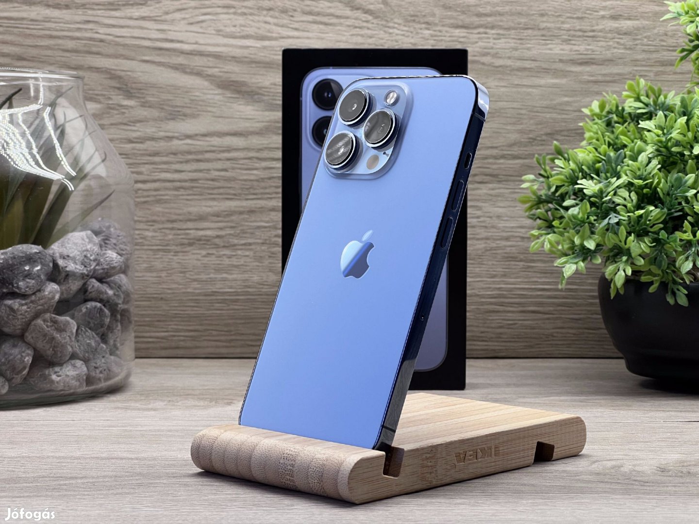 iPhone 13 Pro Sierra Blue 128GB 2 ÉV Garanciával Számlával Aksi 100%
