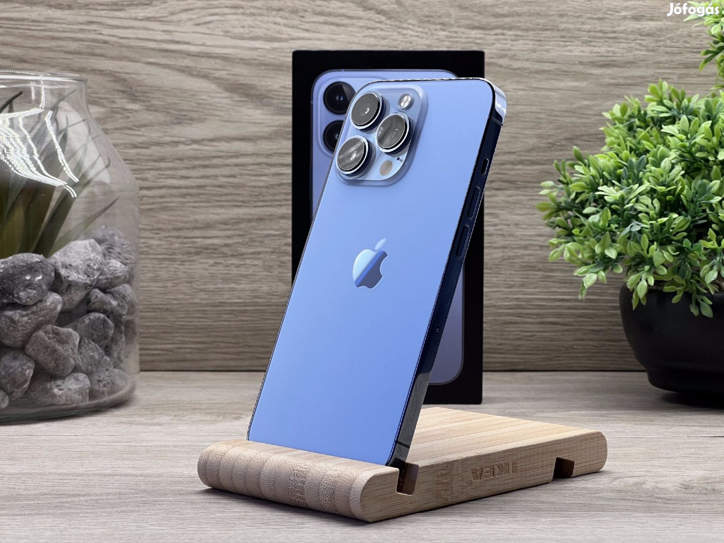 iPhone 13 Pro Sierra Blue 128GB 2 ÉV Garanciával Számlával Aksi 100%