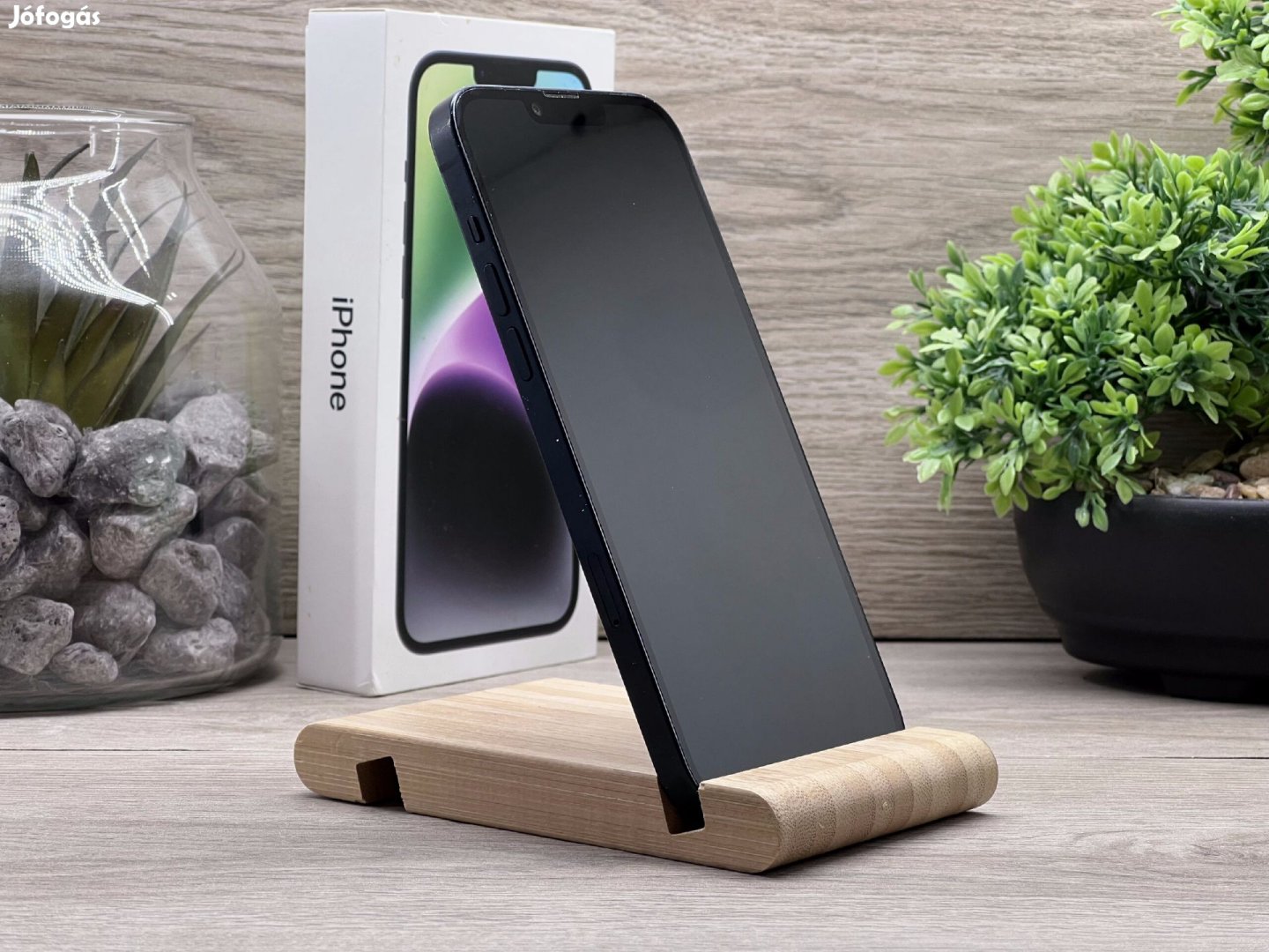 iPhone 14 Plus Midnight 256GB 2 ÉV Garanciával Számlával