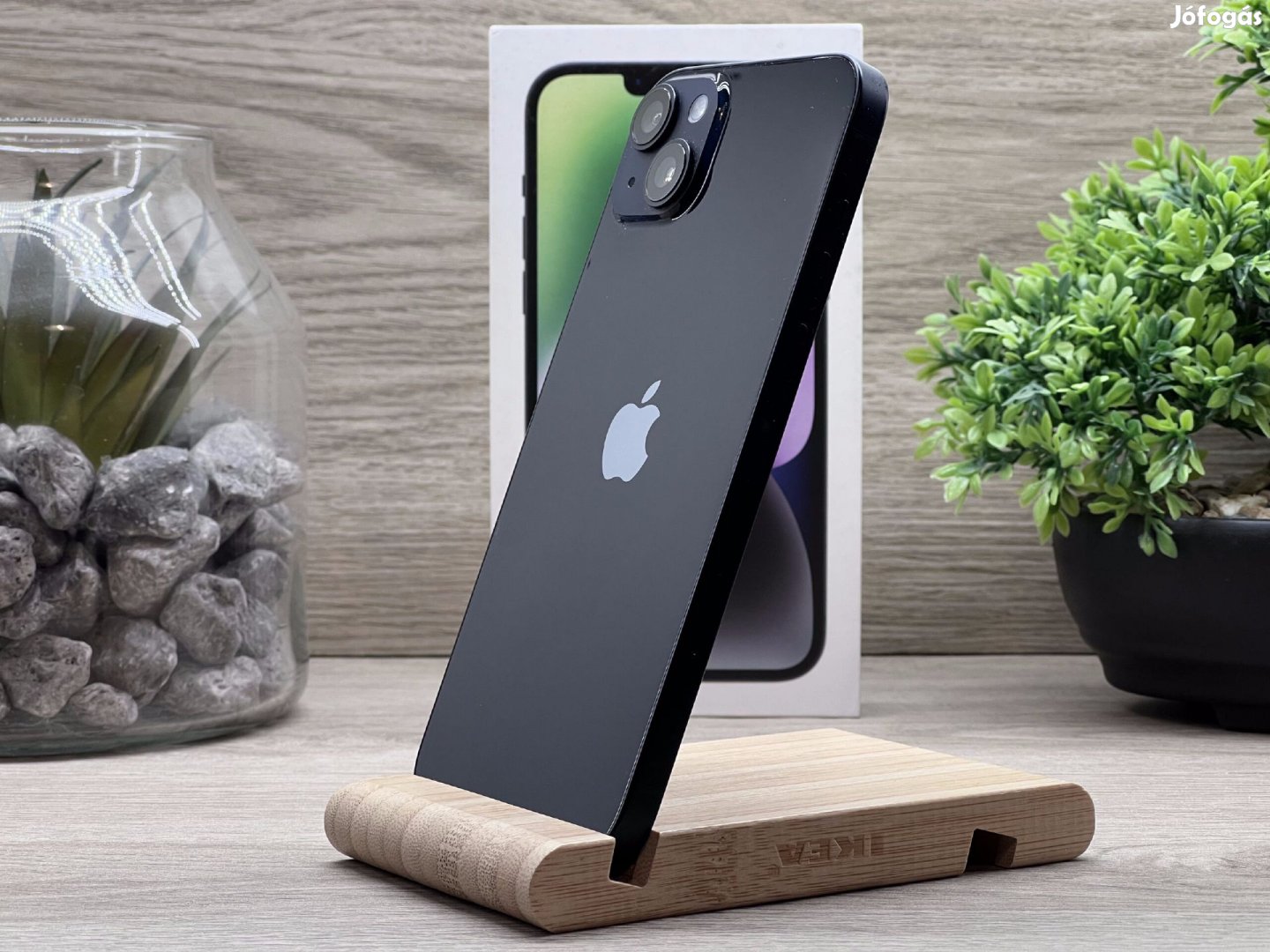 iPhone 14 Plus Midnight 256GB 2 ÉV Garanciával Számlával