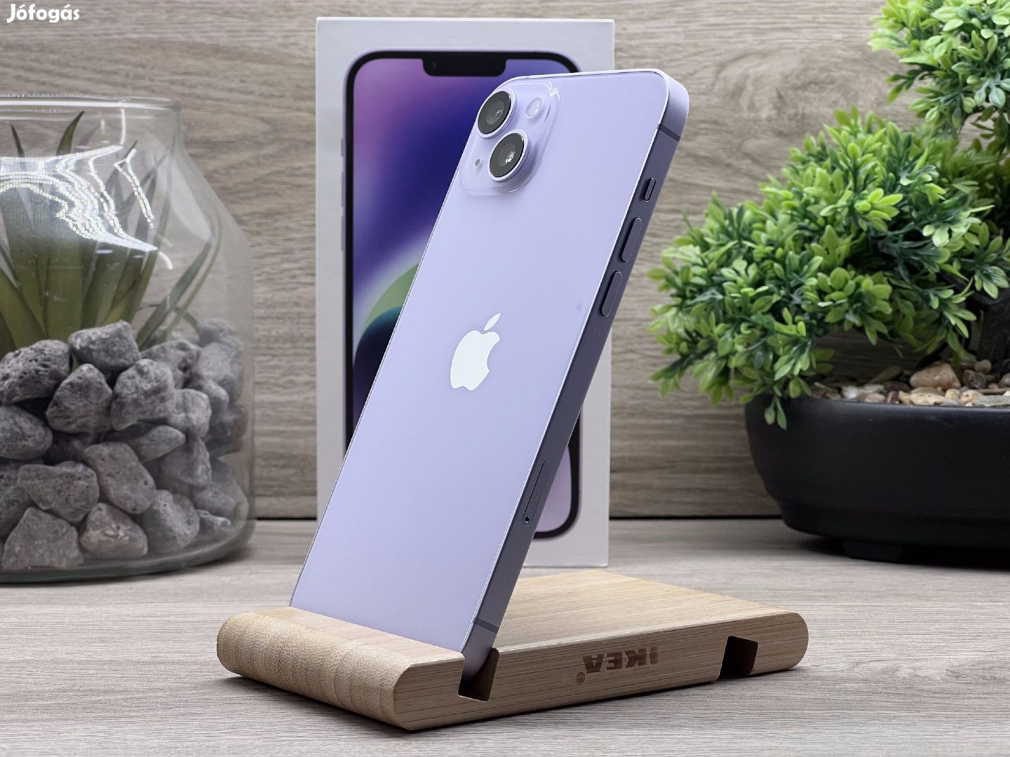 iPhone 14 Plus Purple 128GB 2 ÉV Garanciával Számlával Aksi 94%