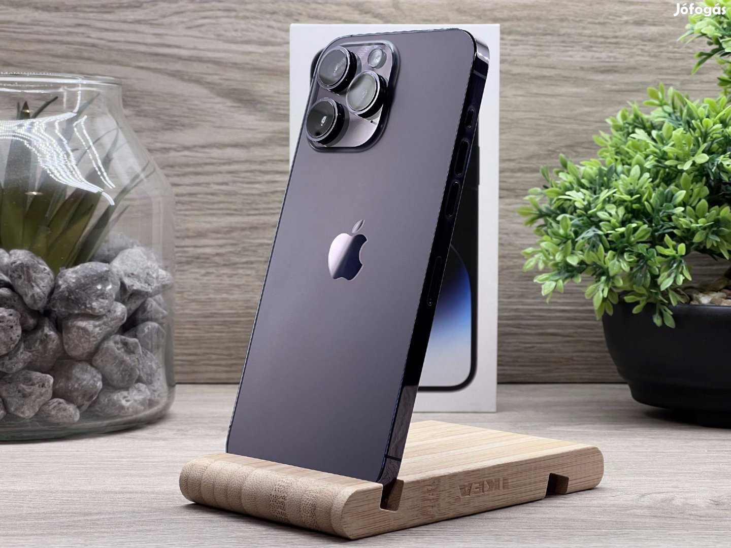 iPhone 14 Pro Max Deep Purple 128GB 2 ÉV Garanciával Számlával Aksi