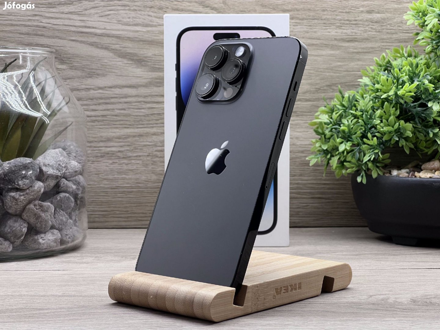 iPhone 14 Pro Max Space Black 128GB 2 ÉV Garanciával Számlával
