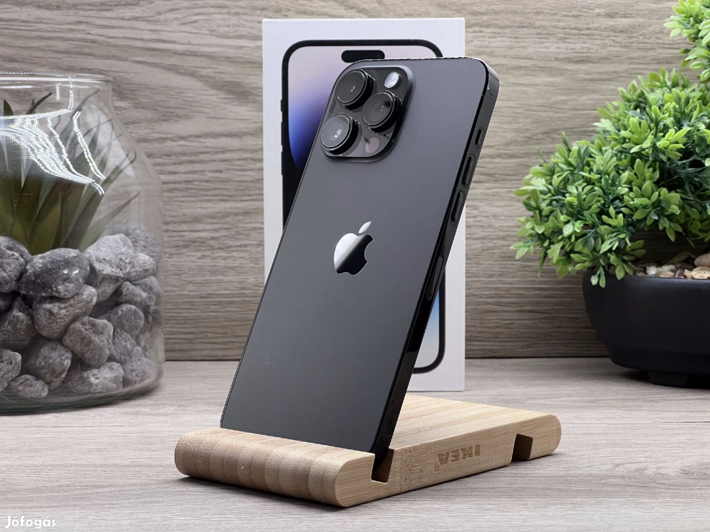 iPhone 14 Pro Max Space Black 128GB 2 ÉV Garanciával Számlával Aksi