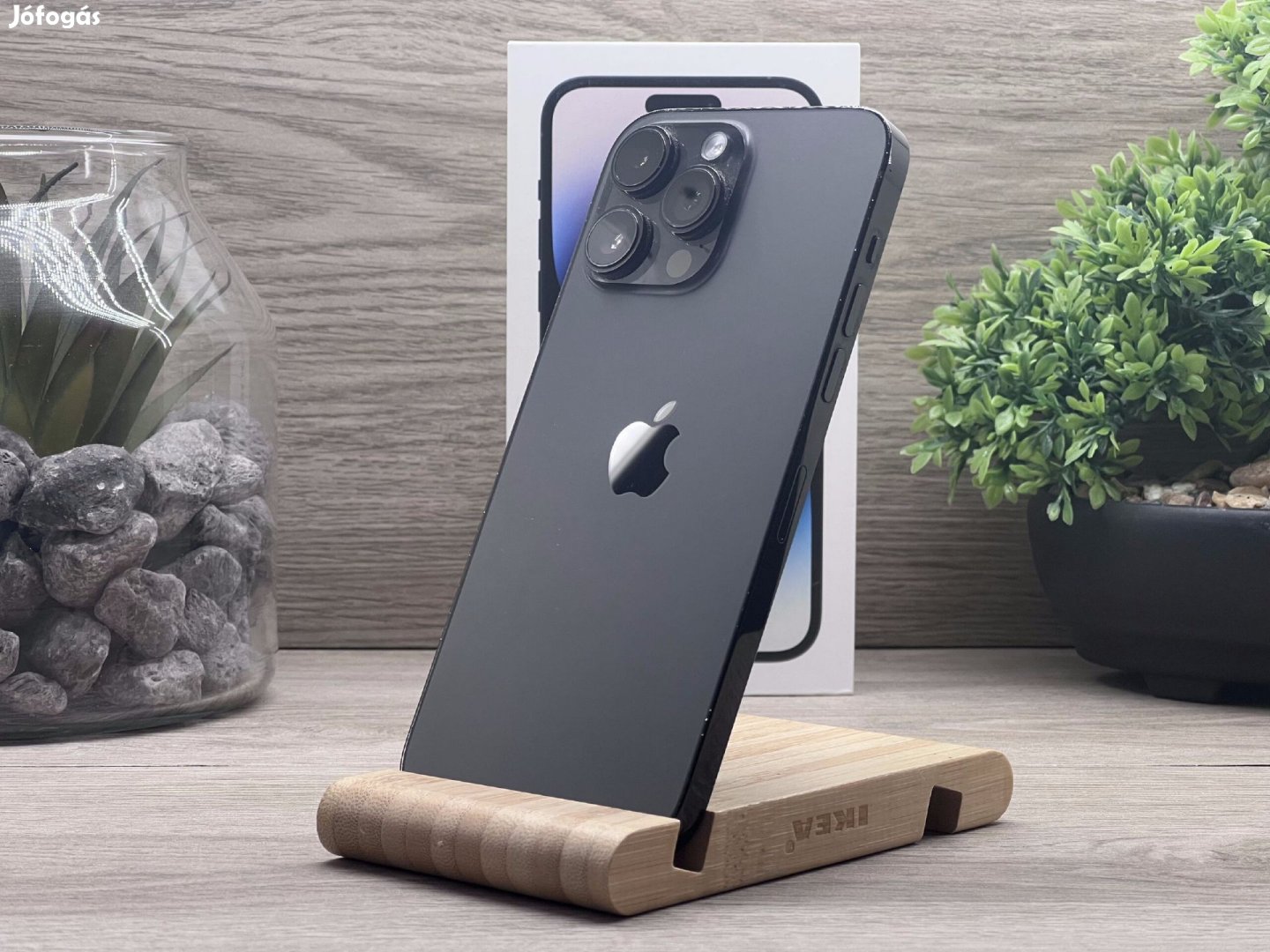 iPhone 14 Pro Max Space Black 256GB 2 ÉV Garanciával Számlával