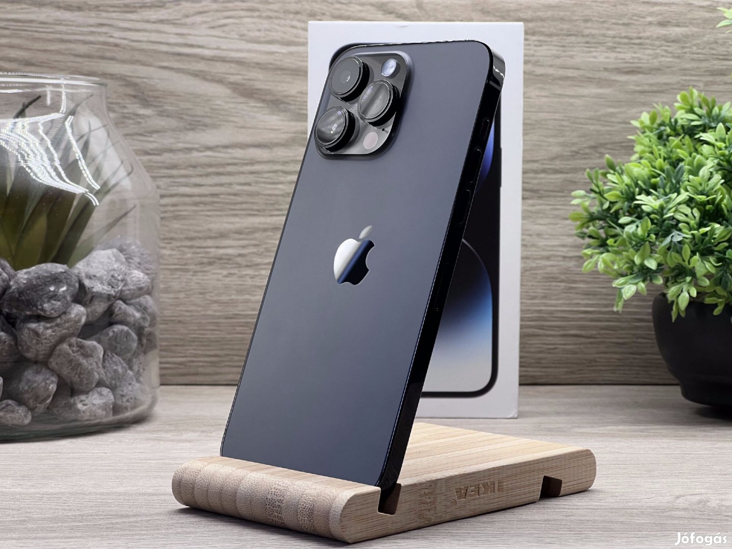 iPhone 14 Pro Max Space Black 256GB 2 ÉV Garanciával Számlával Aksi